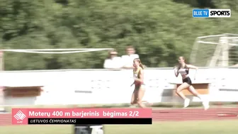 Women’s 400mH • Lithuanian Athletics #6