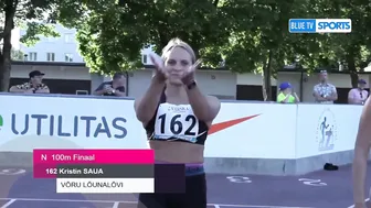 Women's 100m Final • Estonian Athletics #3