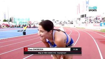 Women's 100m Heat 1 • Polish Athletics #8