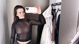 [4K] Transparent Clothes 2024 | Try on Haul with Emilia #3