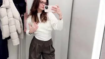 [4K] Transparent Try On Haul with Emilia | Sheer Clothes #2