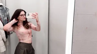 [4K] Transparent Try On Haul with Emilia | Sheer Clothes #3