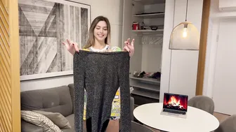 [4K] See Through Try On Clothing | Transparent Haul Ari (2024) #4