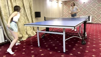 LITTLE PRINCESS plays table tennis #5