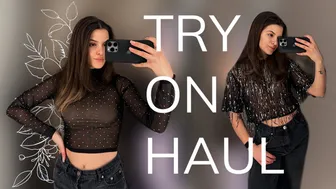 [4K] Transparent Clothes Haul with Emilia | Dressing Room Try-on Haul №3 #1