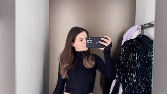 [4K] Transparent Clothes Haul with Emilia | Dressing Room Try-on Haul №3 #2