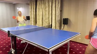 Tina vs. Nana - Women's Table Tennis #3