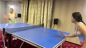 Tina vs. Nana - Women's Table Tennis #6