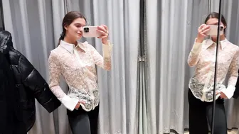 Transparent Try-on Haul with Emilia | See Through Haul #7