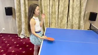 LITTLE PRINCESS vs Renita - Highlights Moments - Women's Table Tennis #4