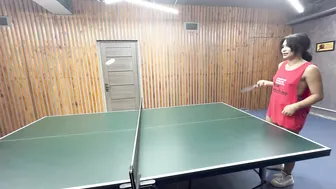 Carrie vs. Elly - Women's Table Tennis - Part 6 #2