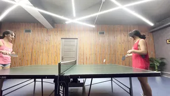 Carrie vs. Elly - Women's Table Tennis - Part 6 #3