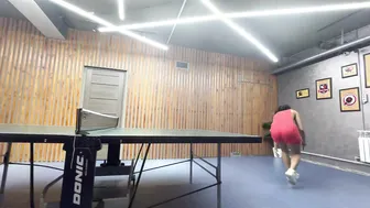 Carrie vs. Elly - Women's Table Tennis - Part 6 #8