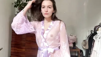 [4K] Transparent Clothes | Try on Haul with Emilia №3 #2