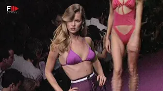 Vintage in Pool KARL LAGERFELD Spring 1995 - Swimwear Underwear