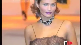 "TOP MODELS OF THE 90'S" Wow!!! Miss Blumarine 1995 Sexy Lingerie by Fashion Channel