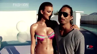 "IRINA SHAYK" Beach Bunny Swimwear 2013 Backstage by Fashion Channel