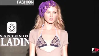 "Paladini" Blue Fashion Beach Swimwear Spring Summer 2013 Milan Full Show by Fashion Channel #4