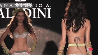 "Paladini" Blue Fashion Beach Swimwear Spring Summer 2013 Milan Full Show by Fashion Channel #7