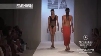 Fashion Show "MINIMALE ANIMALE" Miami Fashion Week Swimwear Spring Summer 2014 by Fashion Channel #4