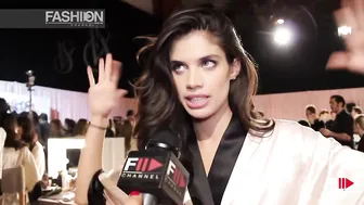 VICTORIA'S SECRET 2014 SARA SAMPAIO Exclusive Interview by Fashion Channel #7