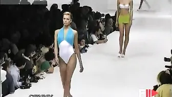 Kate Moss, Carla Bruni, Eva Herzigova in Vintage Swimwear 1995 by Fashion Channel #8