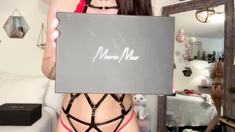 Leather garters and harnesses // MARIEMUR try on haul #2