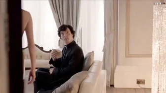 Implied Nudity - Sherlock S2E1 #2