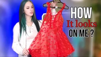 Try on home dresses: My impression