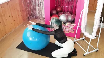 Bounce Your Way to Fitness: Unleashing the Power of Fitball Exercises for a Toned Body! #7