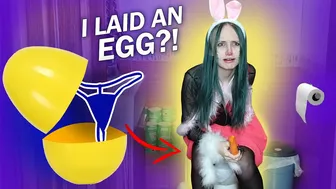 The Easter Bunny LAID AN EGG in the toilet! ???? Find and try on undies