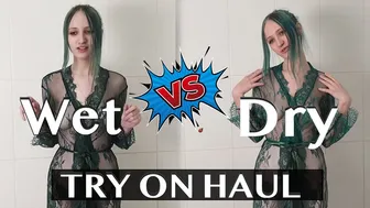 Wet or Dry? The Ultimate Robe Try-On Showdown You Don't Want to Miss! #1