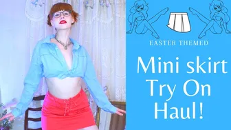 Thrift & Forever 21 Mini Skirt Try On Haul!