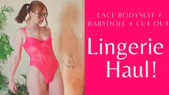 Lingerie Try On Haul: Valentine's Day Edition!