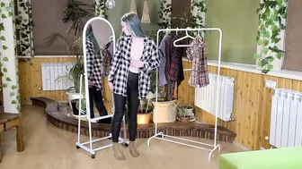 The Ultimate Checkered Button-Down Shirt Try-On Haul: Perfect for Every Season #7