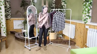 The Ultimate Checkered Button-Down Shirt Try-On Haul: Perfect for Every Season #9