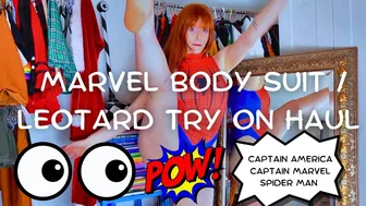 Marvel Body Suit / Leotard Try On Haul