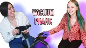 Vacuum Prank Gone Wrong - Funny Reactions #1