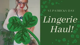 Lace Bikini / Lingerie Haul : St. Patrick Day Themed! #1