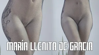 Try on haul super sexy / Translucent pantyhose /no panties №2