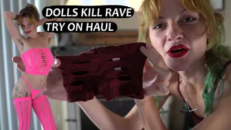 DOLLS KILL RAVE TRY ON HAUL| EtherealLoveBug