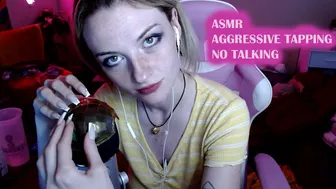 ASMR Aggressive Tapping, No Talking