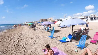 Badalona Beach - Barcelona Spain - Beach Walk - August - Spain Beach - World Cities 4K №2 #10