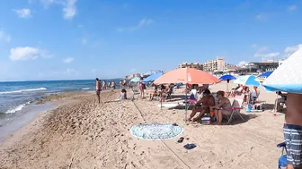 Badalona Beach - Barcelona Spain - Beach Walk - August - Spain Beach - World Cities 4K №2 #6