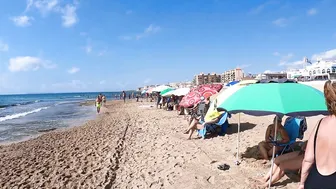 Badalona Beach - Barcelona Spain - Beach Walk - August - Spain Beach - World Cities 4K №2 #8