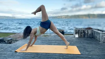 Playful Yoga Flow by PNW Ocean - “What’s Below?” Dance Party 4 on Jade Yoga Mat