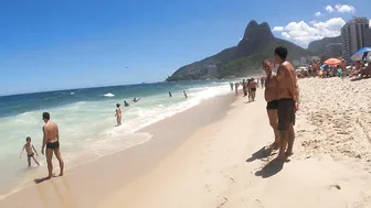 LEBLON BEACH CARNAVAL | Brazil | Rio de Janeiro | 2024 4K #3