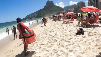 LEBLON BEACH CARNAVAL | Brazil | Rio de Janeiro | 2024 4K #7