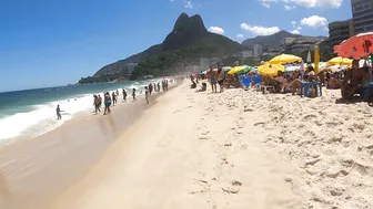 LEBLON BEACH CARNAVAL | Brazil | Rio de Janeiro | 2024 4K #9