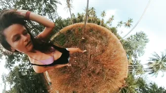 Wordsmith - Tiny Planet Music Video - Palm Tree Field Bang Bao Village, Koh Chang, Thailand #7